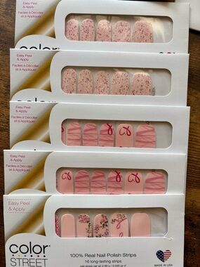 Color Street Nail Strips assorted. Pack of 36